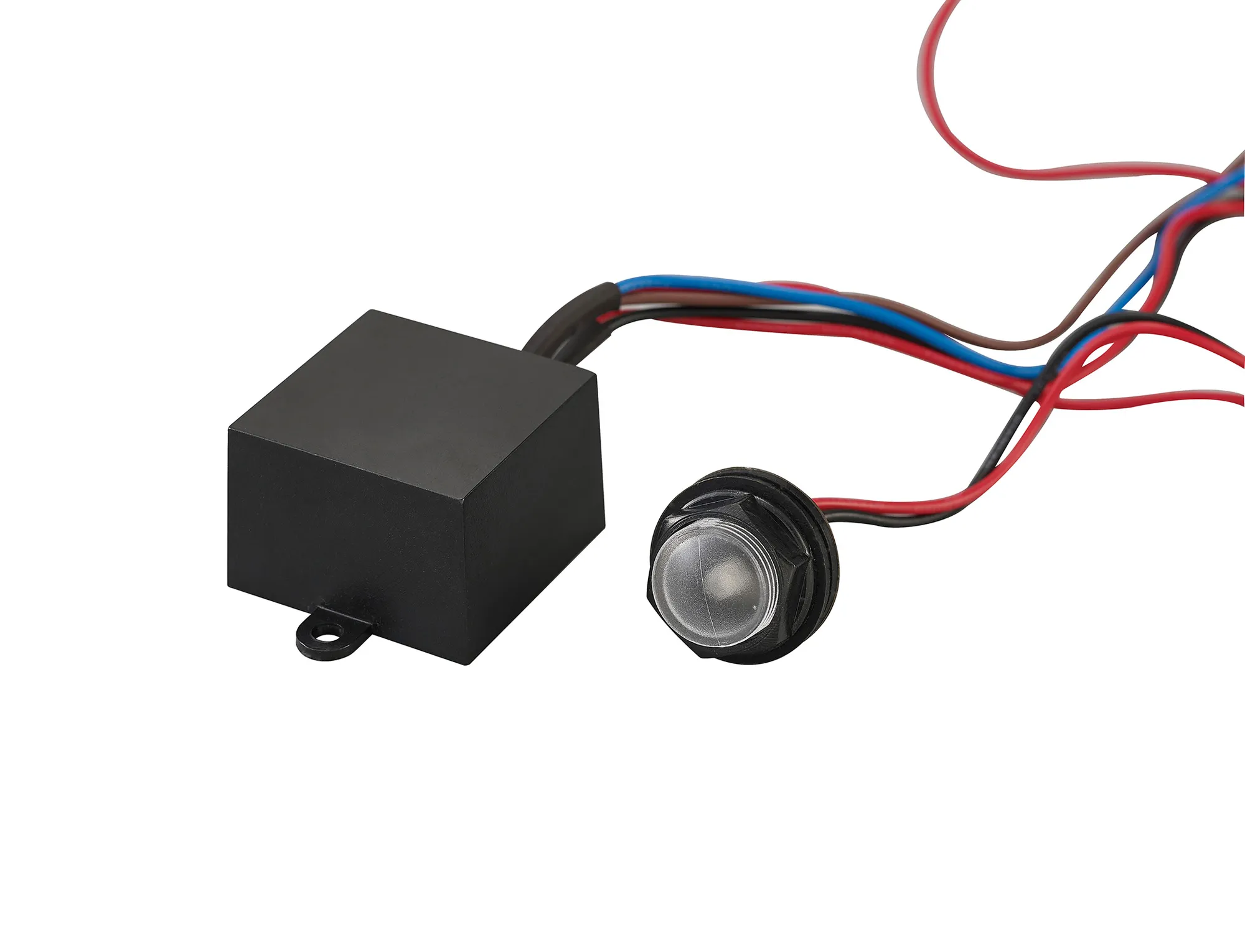 Espial Remote Fixing 20mm Photocell IP65 Black, Frosted White D0061  Deco Espial